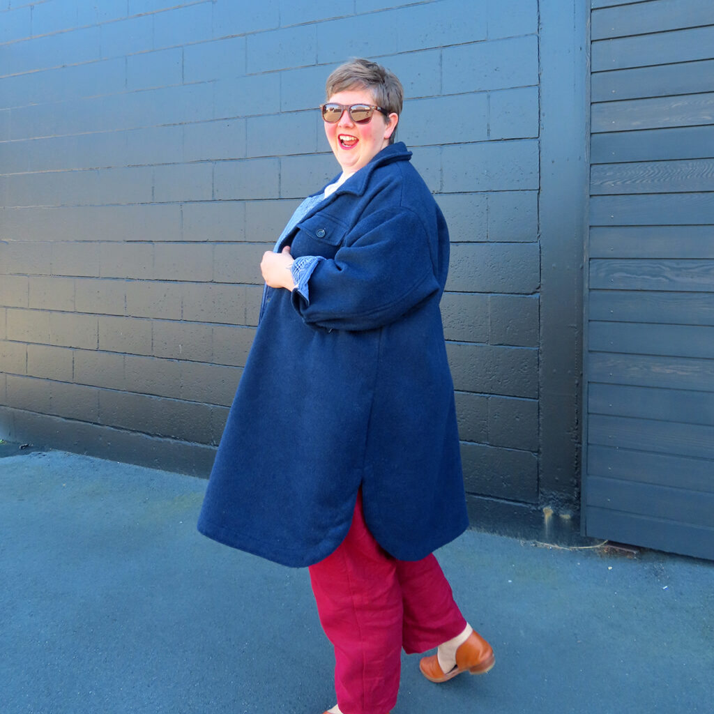 Inserting Buttonholes & Attaching Buttons (or other closures) - The Willa  Wrap Coat Sew Along